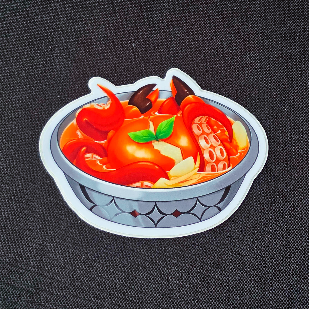 Genshin Food Stickers