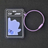 Blob Slab Keychain