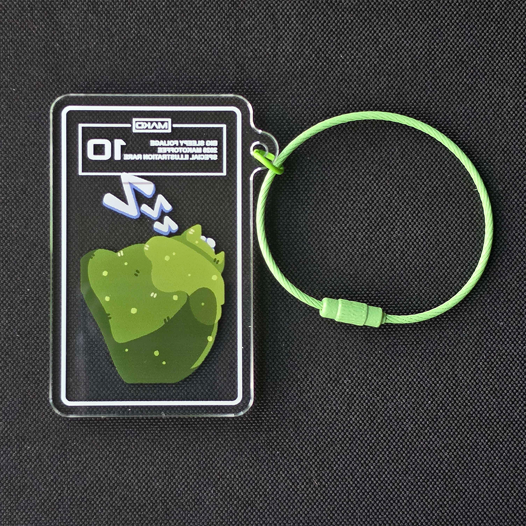Big Sleepy Slab Keychain