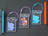 Blob Slab Keychain