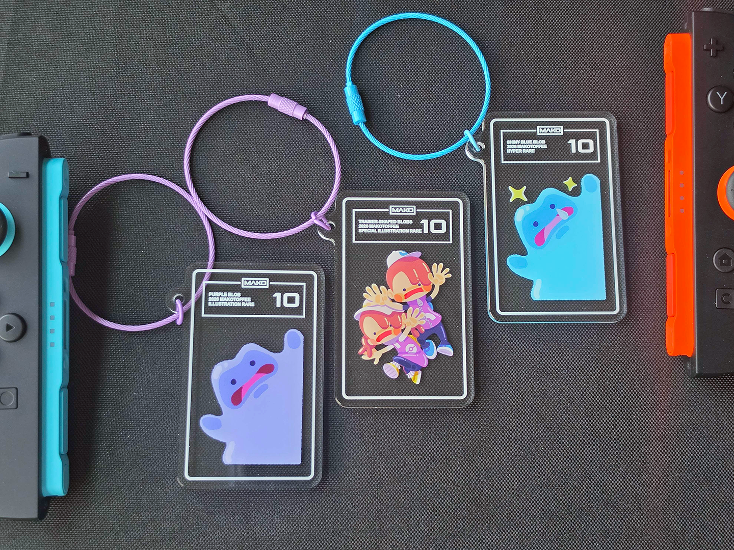 Blob Slab Keychain