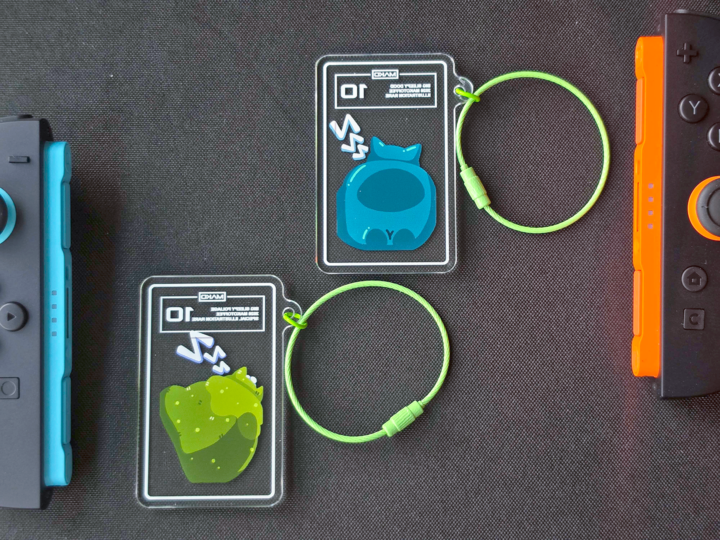 Big Sleepy Slab Keychain