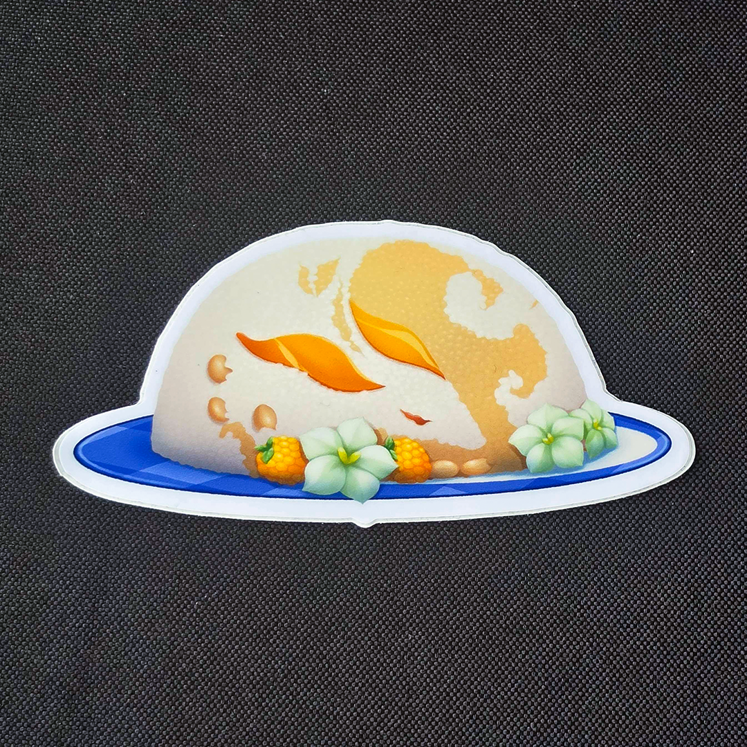 Genshin Food Stickers